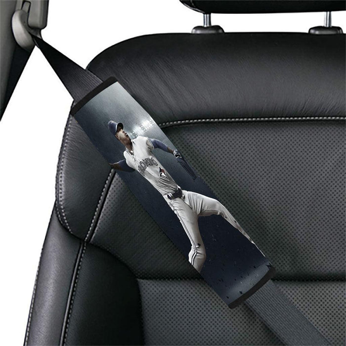 vans of the wall glow Car seat belt cover