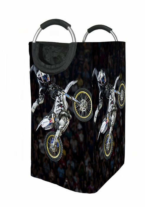 style motocross flying Laundry Hamper | Laundry Basket