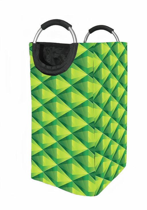 the sims iconic green crystal logo Laundry Hamper | Laundry Basket