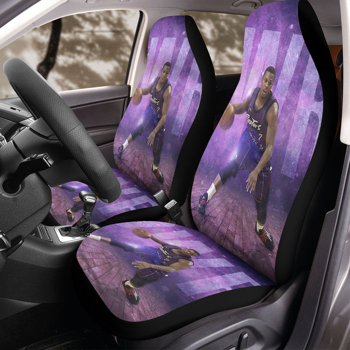 style player nba purple Car Seat Covers