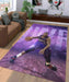 style player nba purple Living room carpet rugs