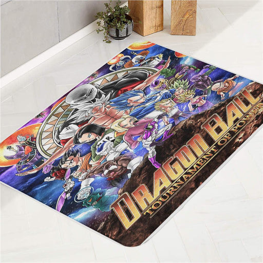 tournament of power dragon ball like avengers bath rugs