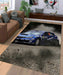 subaru car racing offroad Living room carpet rugs