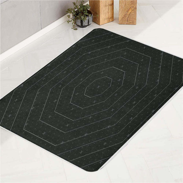 thin infinity arena neon genesis evangelion bath rugs