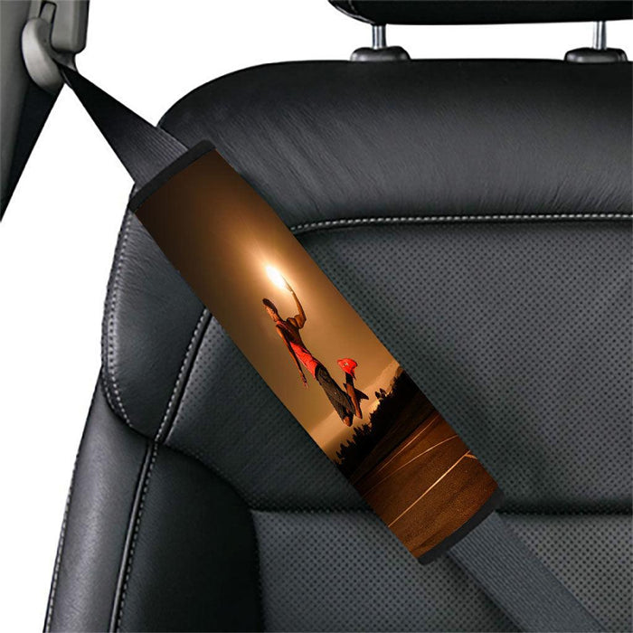 sun down basketball Car seat belt cover - Grovycase