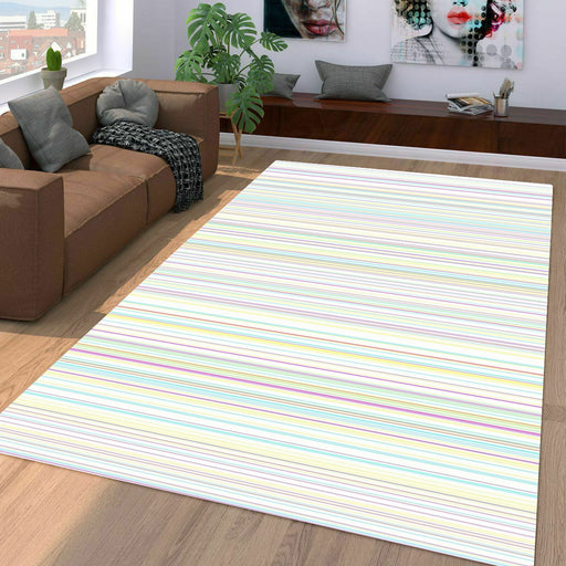 thin line colorful white Living room carpet rugs