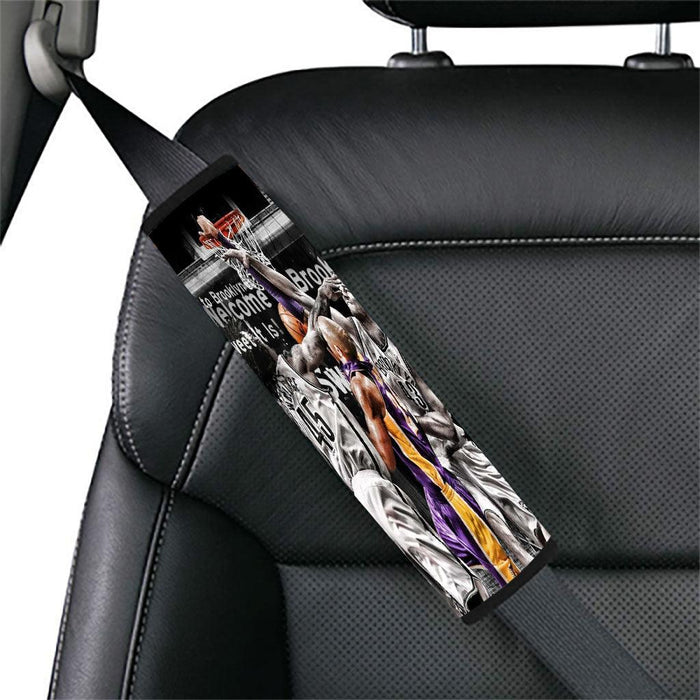 super game nba lakers Car seat belt cover - Grovycase