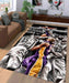 super game nba lakers Living room carpet rugs