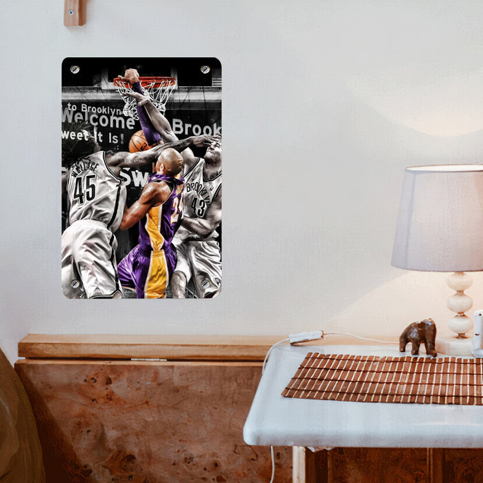 super game nba lakers Poster Metal print wall art