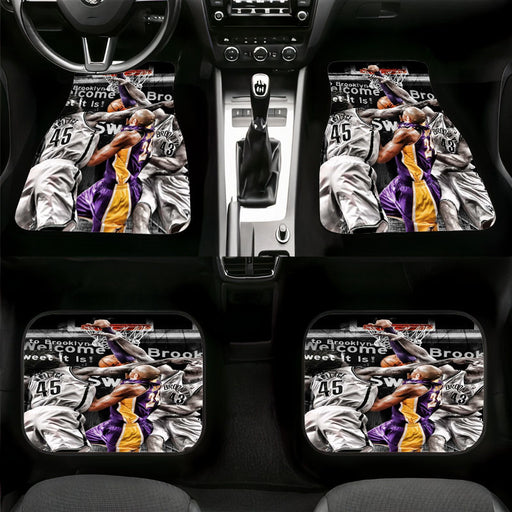 super game nba lakers Car floor mats Universal fit