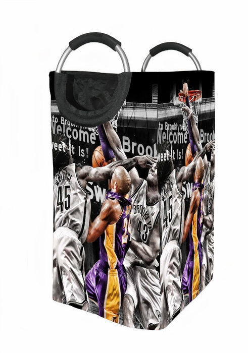 super game nba lakers Laundry Hamper | Laundry Basket