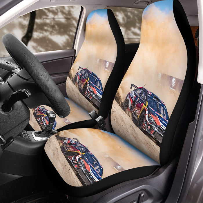 superpower of car racing Car Seat Covers