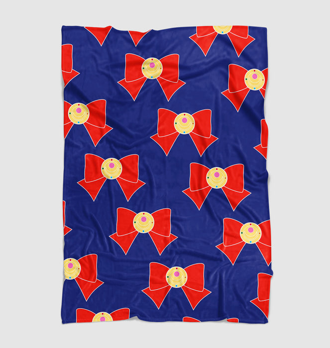 tie of sailor moon anime retro Ultra soft fleece blanket