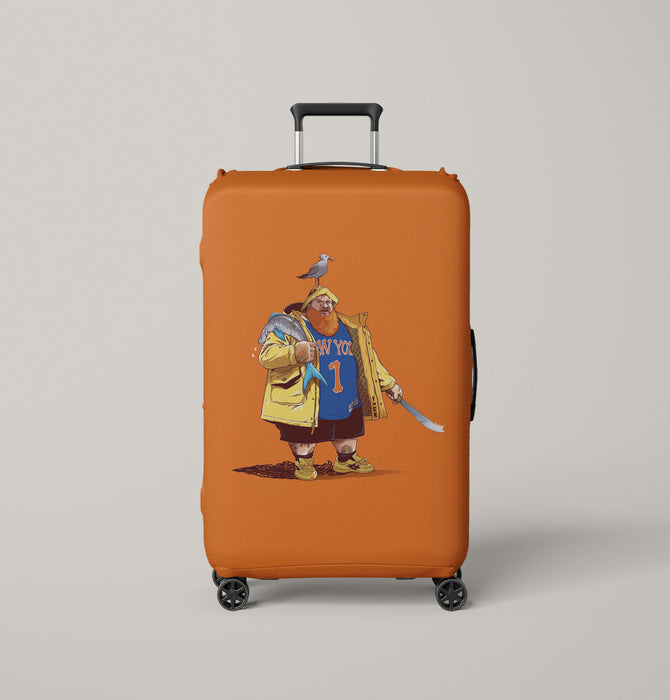 supporters of new york knicks Luggage Covers | Suitcase