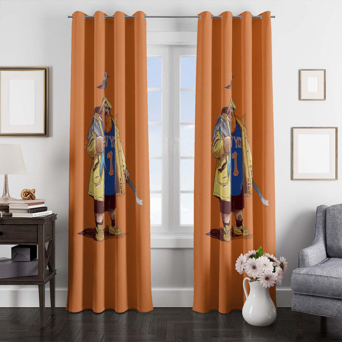 supporters of new york knicks window Curtain