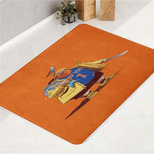 supporters of new york knicks bath rugs