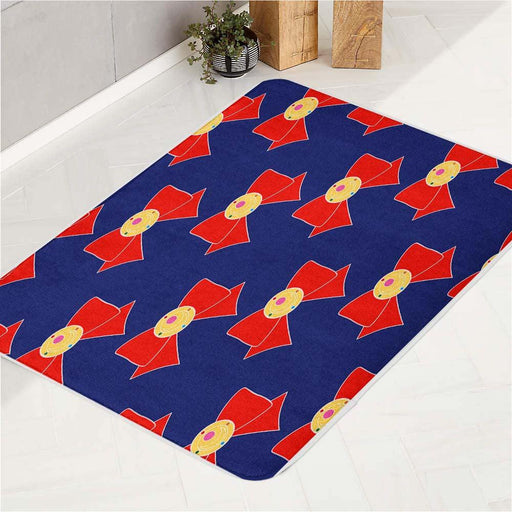 tie of sailor moon anime retro bath rugs