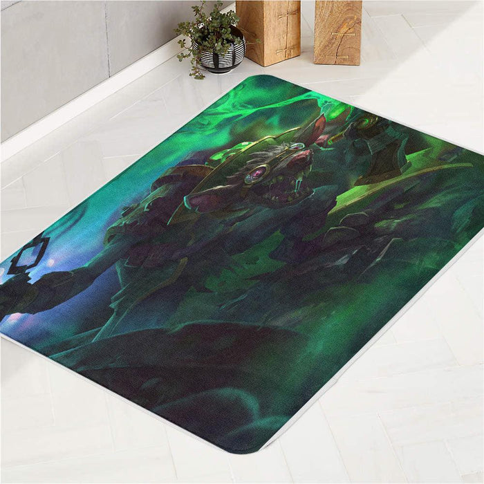 twitch angry from league of legends bath rugs