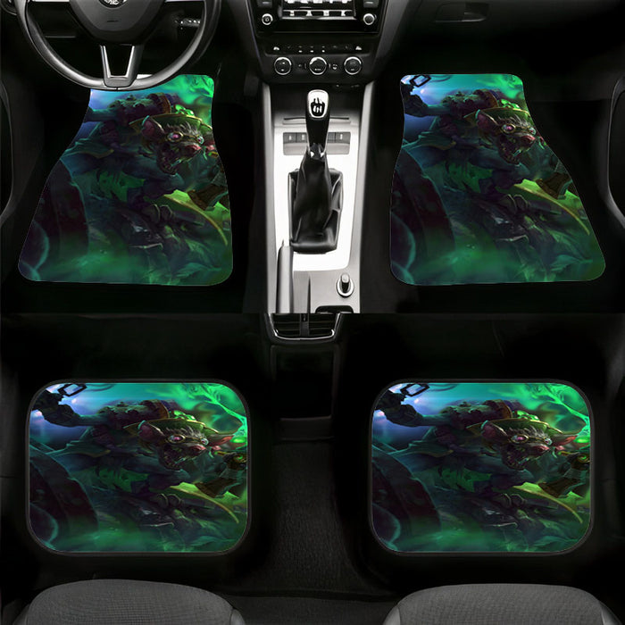 twitch angry from league of legends Car floor mats Universal fit