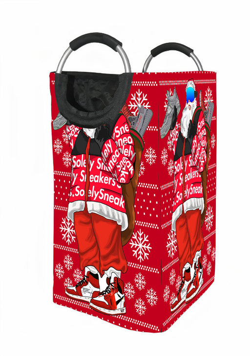 supreme santa cartoon yezzy Laundry Hamper | Laundry Basket