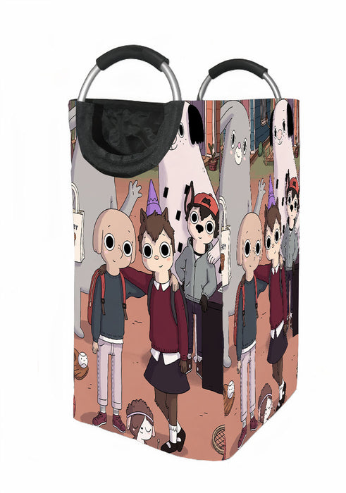 very cute character summer camp island Laundry Hamper | Laundry Basket