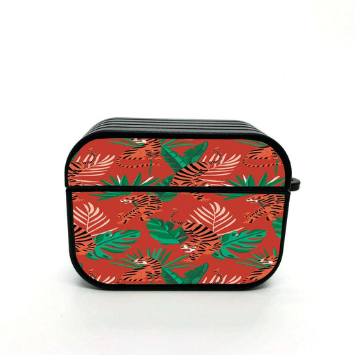 tiger chinese ornament flora airpods case