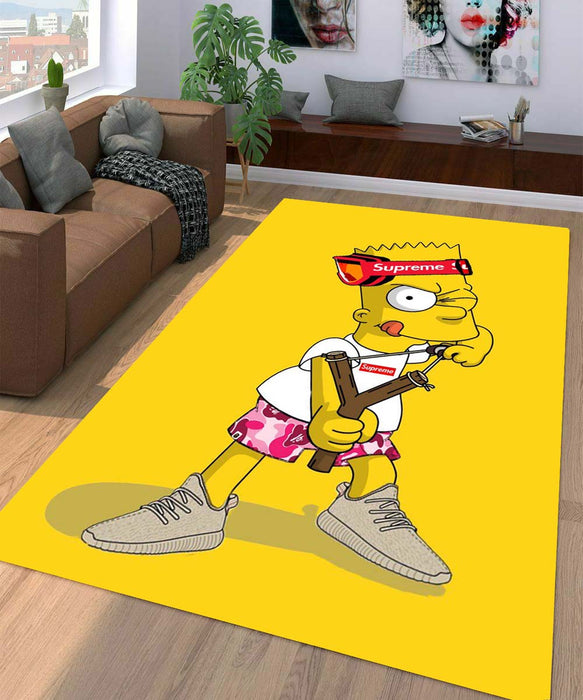 supreme stuff the simpsons Living room carpet rugs