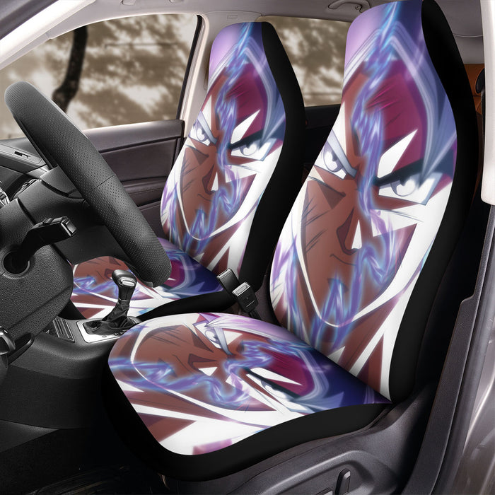 two face goku of dragon ball Car Seat Covers