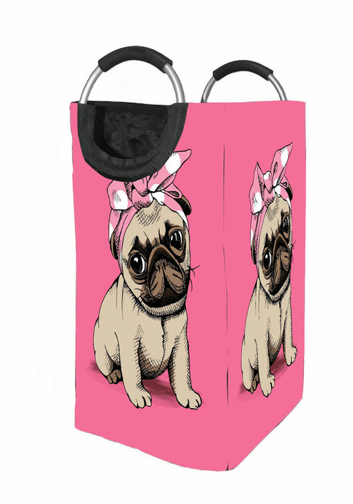 very cute dog Laundry Hamper | Laundry Basket