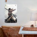 survive tomb raider lara croft Poster Metal print wall art