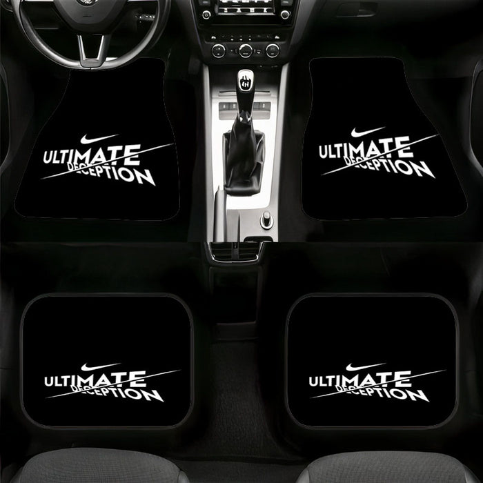 ultimate deception nike basketball brand Car floor mats Universal fit