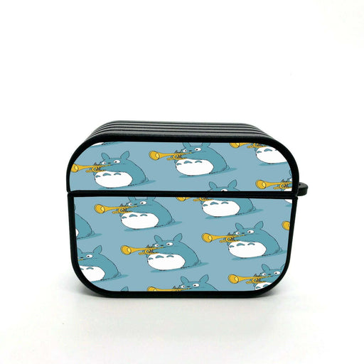 totoro playing trumpet ghibli airpods case