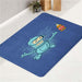 swiming Futurama Nirvana Parody bath rugs