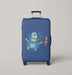 swiming Futurama Nirvana Parody Luggage Covers | Suitcase