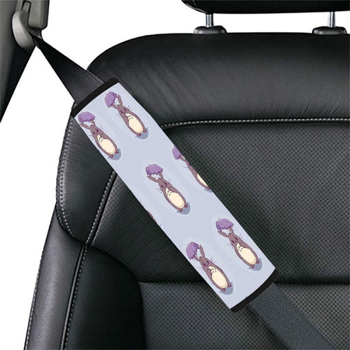 totoro using umbrella under the rain Car seat belt cover