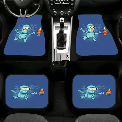 swiming Futurama Nirvana Parody Car floor mats Universal fit