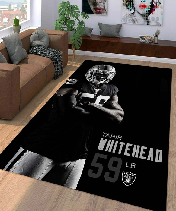 tahir whitehead raiders football Living room carpet rugs