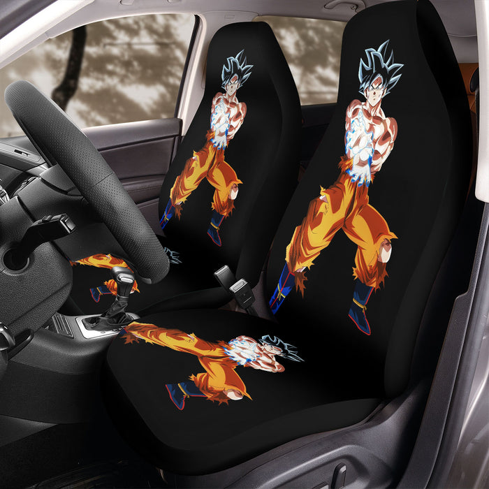 ultra instinct goku power Car Seat Covers