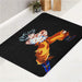 ultra instinct goku power bath rugs