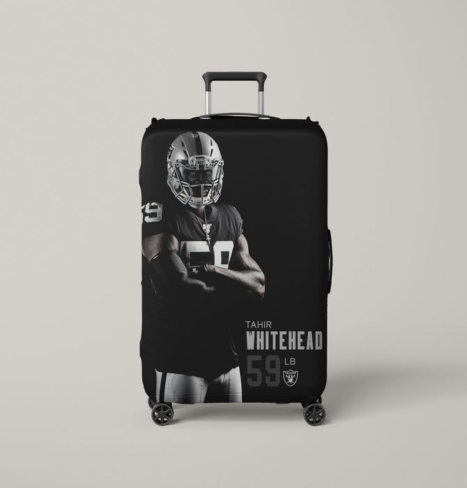 tahir whitehead raiders football Luggage Covers | Suitcase