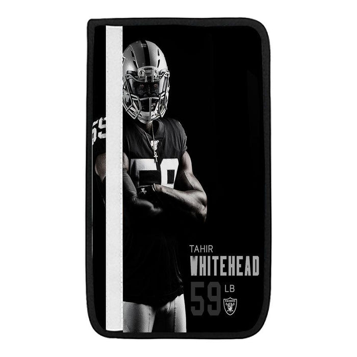 tahir whitehead raiders football Car seat belt cover