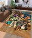 take a picture of toy story Living room carpet rugs