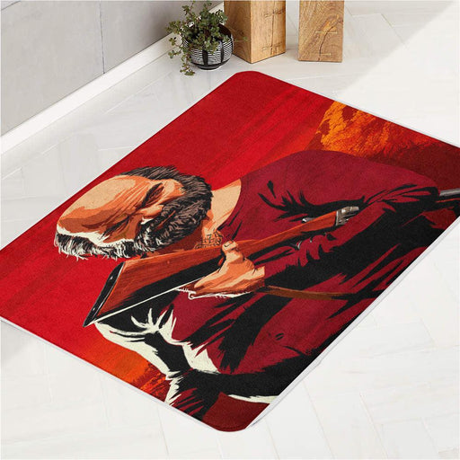 uncle red dead redemption 2 bath rugs