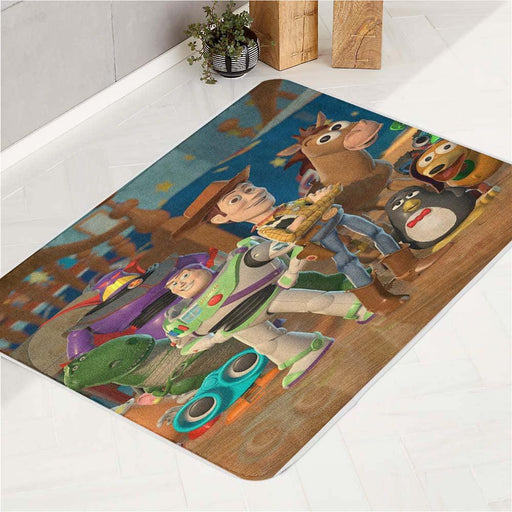 take a picture of toy story bath rugs