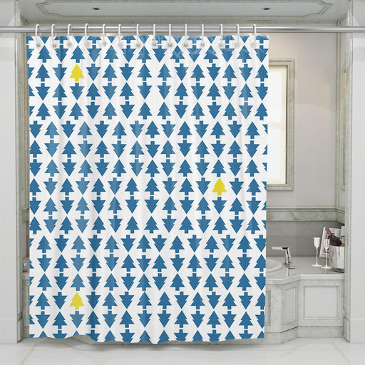 tree iconic sign of gravity falls shower curtains