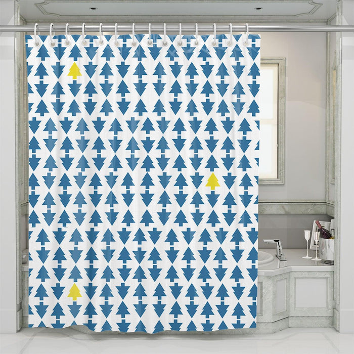 tree iconic sign of gravity falls shower curtains