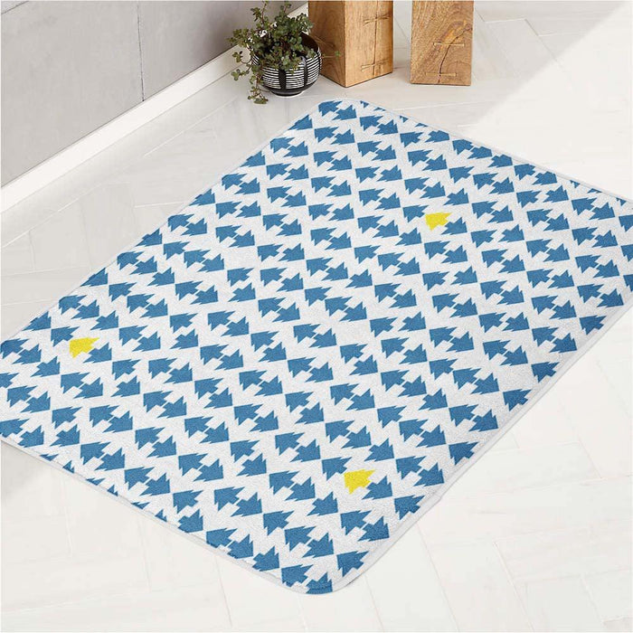 tree iconic sign of gravity falls bath rugs