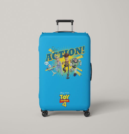 takin action for disney and pixar Luggage Covers | Suitcase