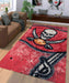 tampa bay buccaneers football club logo flag Living room carpet rugs