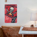 tampa bay buccaneers football club logo flag Poster Metal print wall art